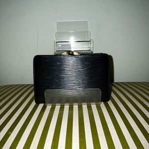 Louis Vuitton Black Epi Wallet